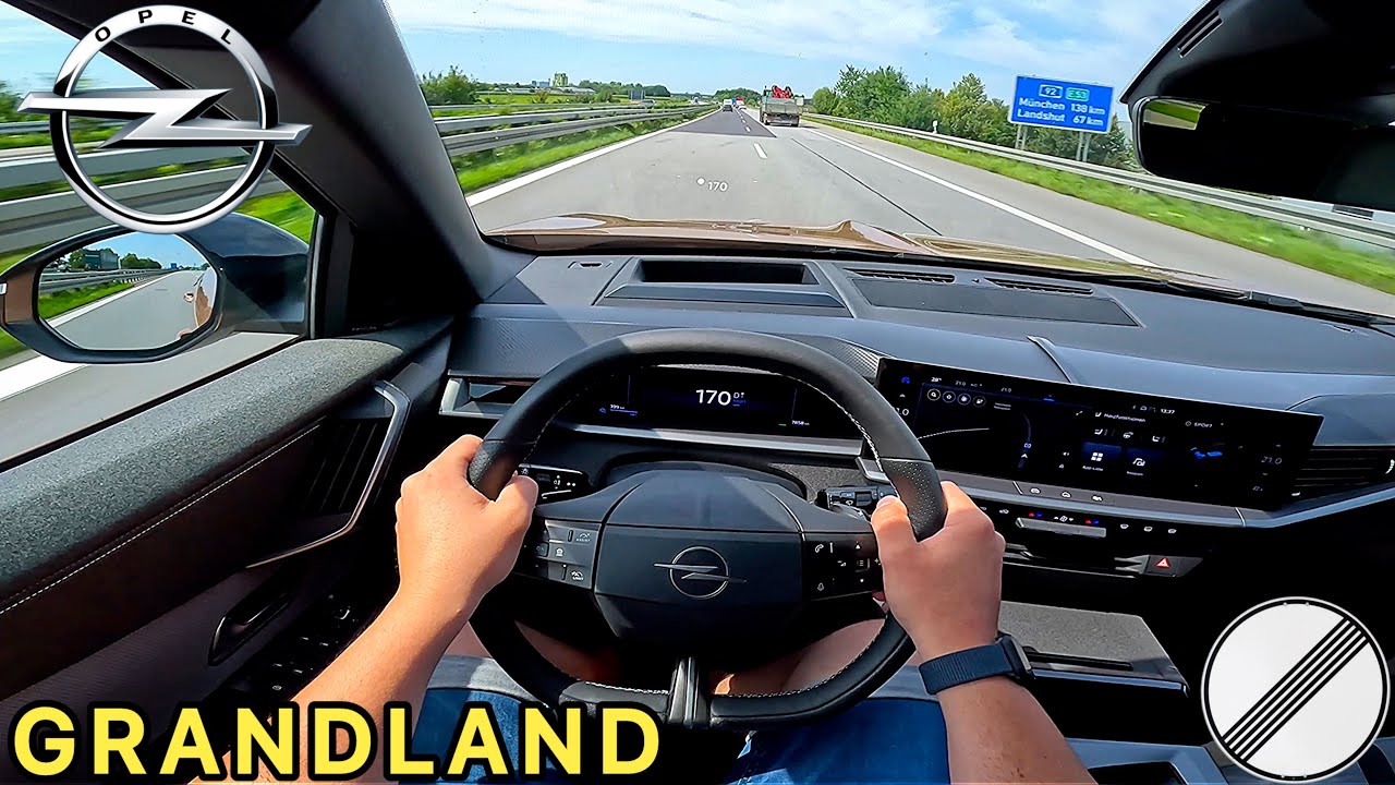 2025 Opel Grandland Electric GS | 213PS | TopSpeed & Test Drive POV
