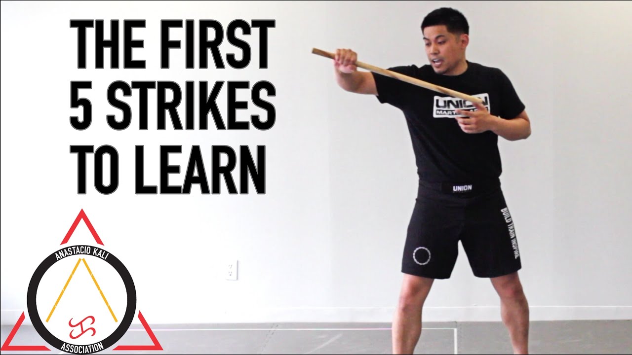 The First 5 Strikes You Need to Know in Filipino Martial Arts | Anastacio Kali