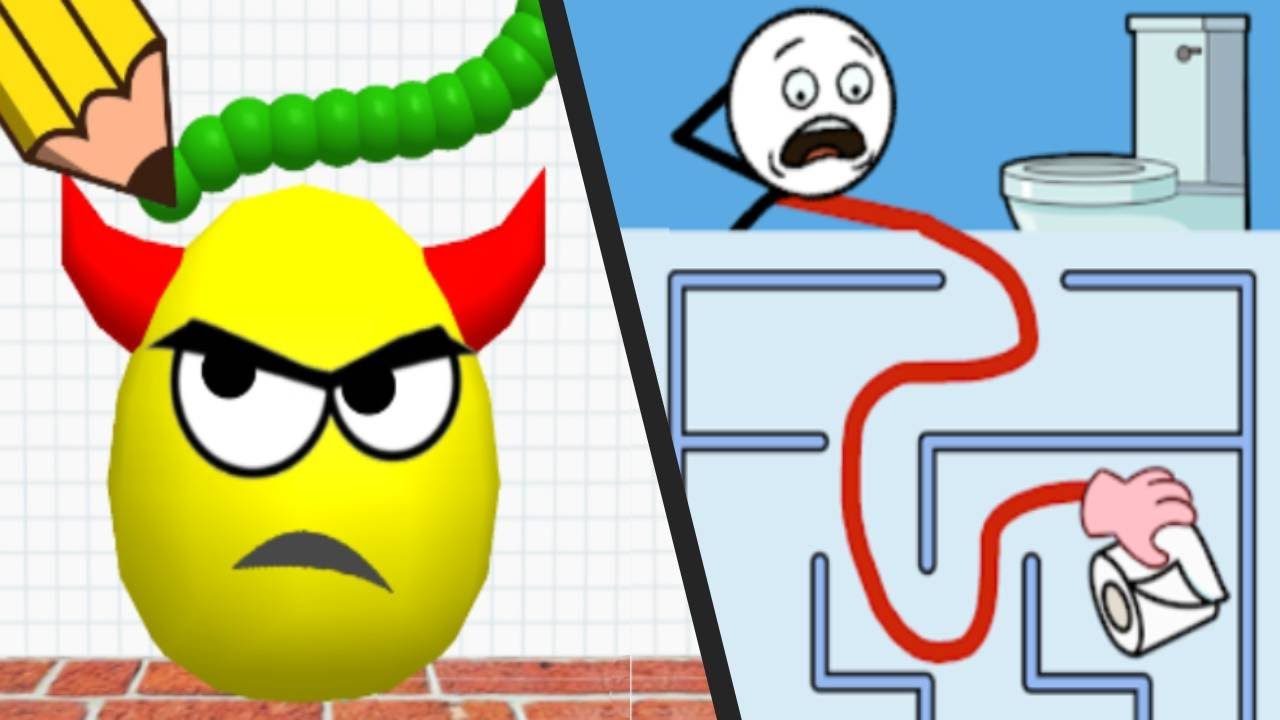 DRAW TO SMASH vs MAZE CRAZE - Best Levels Satisfying Double Gameplay Android APK