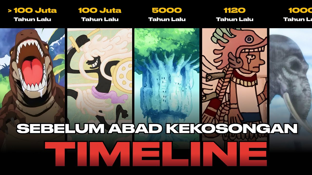 Rekap Peristiwa Penting Sebelum dan Selama Abad Kekosongan di One Piece