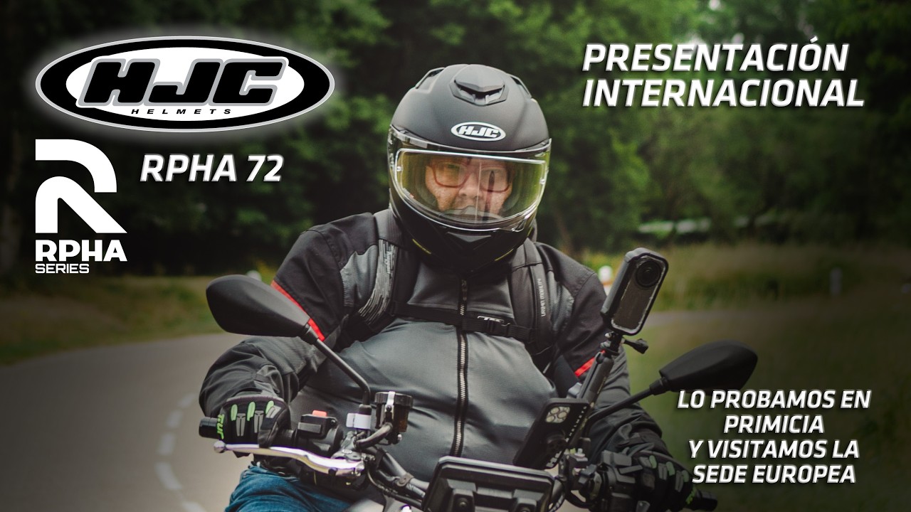 El nuevo casco de referencia en el segmento sport-touring: HJC RPHA 72. ¡Lo probamos en primicia!