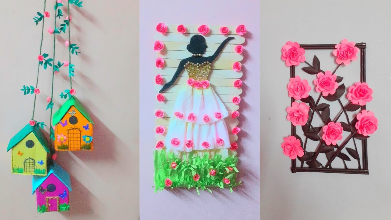 😍Try! this 3 amazing wall hanging craft//home decor ideas//lucky fresh 16
