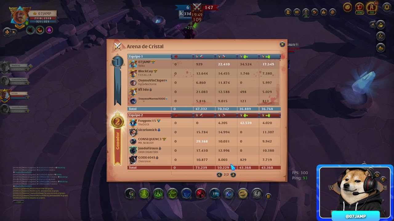 Ranked Cristal Arena💎⚔️: Reto CRISTAL 🔥| ALBION ONLINE⚔️