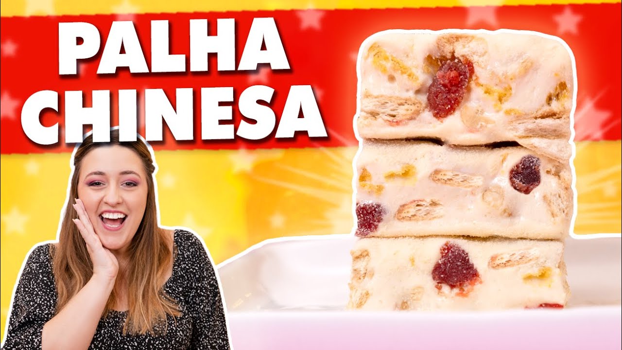 PALHA CHINESA 😱 o doce mais vendido da China! | Tábata Romero