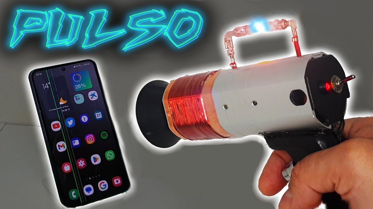 Como hacer un ⚡ PULSO P.E.M.⚡ generador electromagnético (invento casero) How to make ⚡PULSE P.E.M⚡
