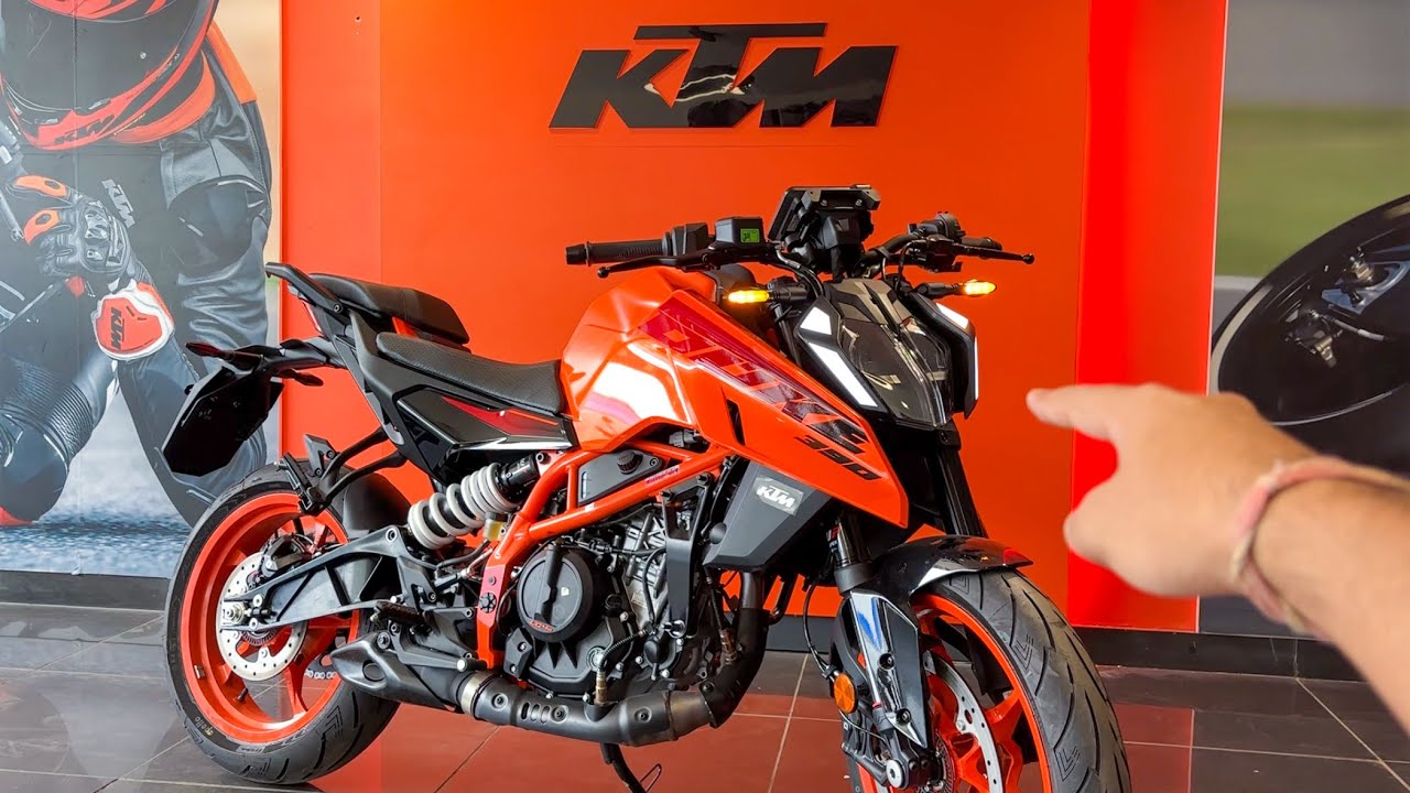 2025 All New KTM Duke 390 BS7 Full Review