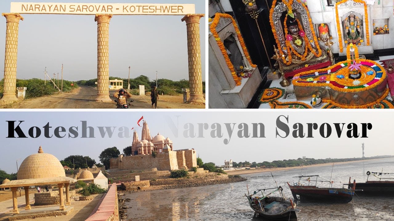 Koteshwar Narayan Sarovar Mahadev HIndu Temple | Narayan Sarovar Kutch To Pakistan Border Distance