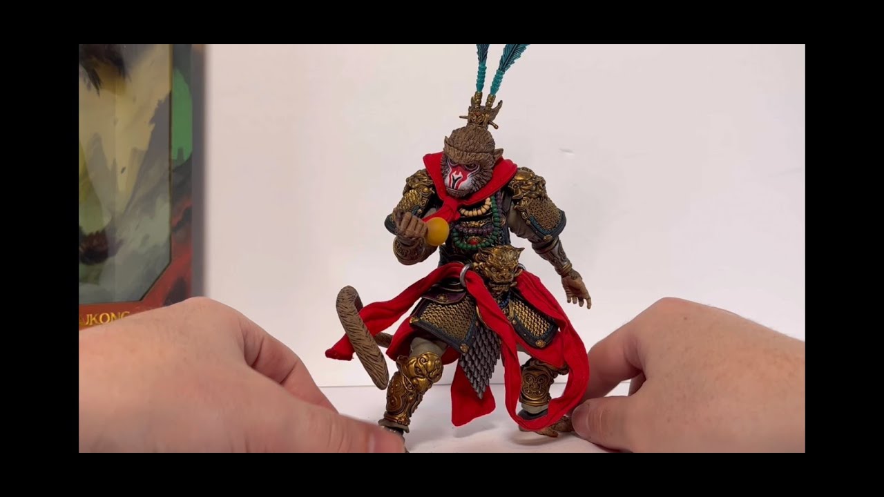 Four Horsemen Studios Sun Wukong, the Monkey King, Figura Obscura Action Figure Review!