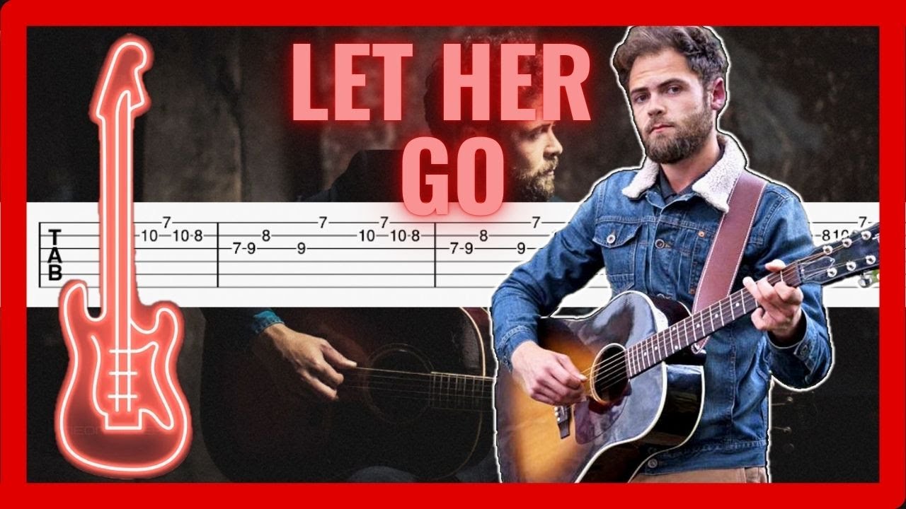Passenger - Let Her Go | Easy Guitar Tabs Tutorial + PDF Download 🎸