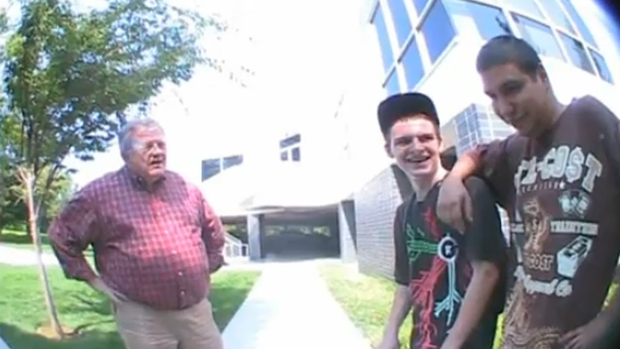 Old Man Tells Skater to go Back to Mexico