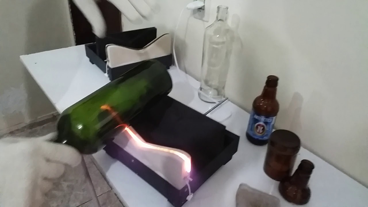 Máquina para cortar garrafa de vidro