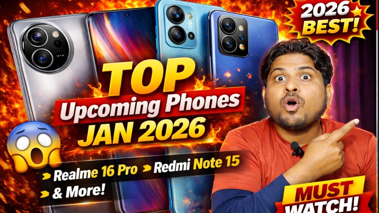 Top Upcoming Smartphone Launch January 2026 
