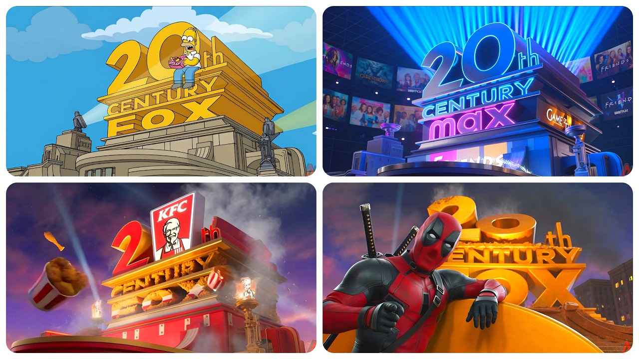20th Century Fox Intro in Different Worlds