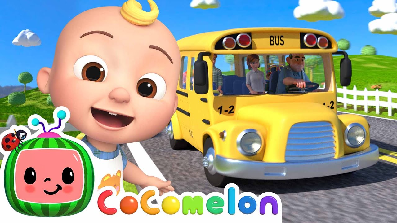 Wheels on the Bus 🚌 + More Wheels On The Bus Songs | CoComelon Nursery Rhymes & Kids Songs
