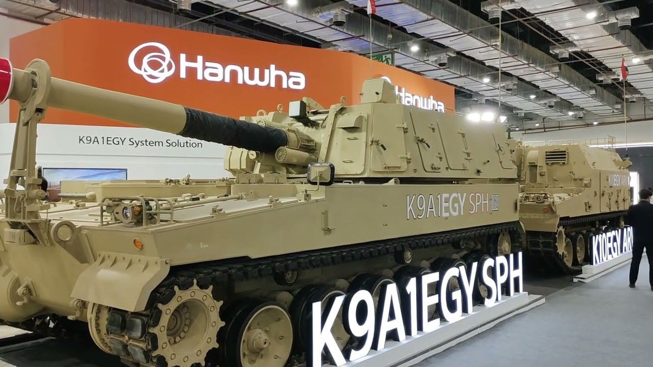 K9A1EGY &mdash; представлен вариант самоходной гаубицы, разработанный специально для Египта