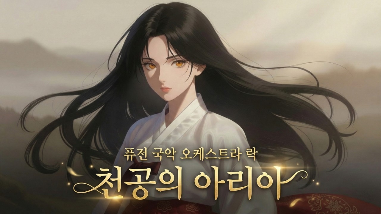 「퓨전 국악 락」천공의 아리아 [벅차오르고 웅장한 오케스트라 퓨전 국악] | GrangChe