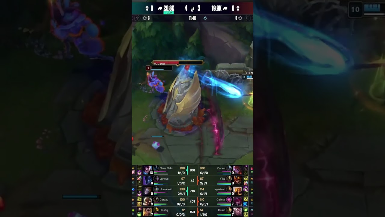 NAAK NAKO TYPICAL YASUO PLAYER  (VIT VS KC) #vit #kc #leagueoflegends #lol #lec