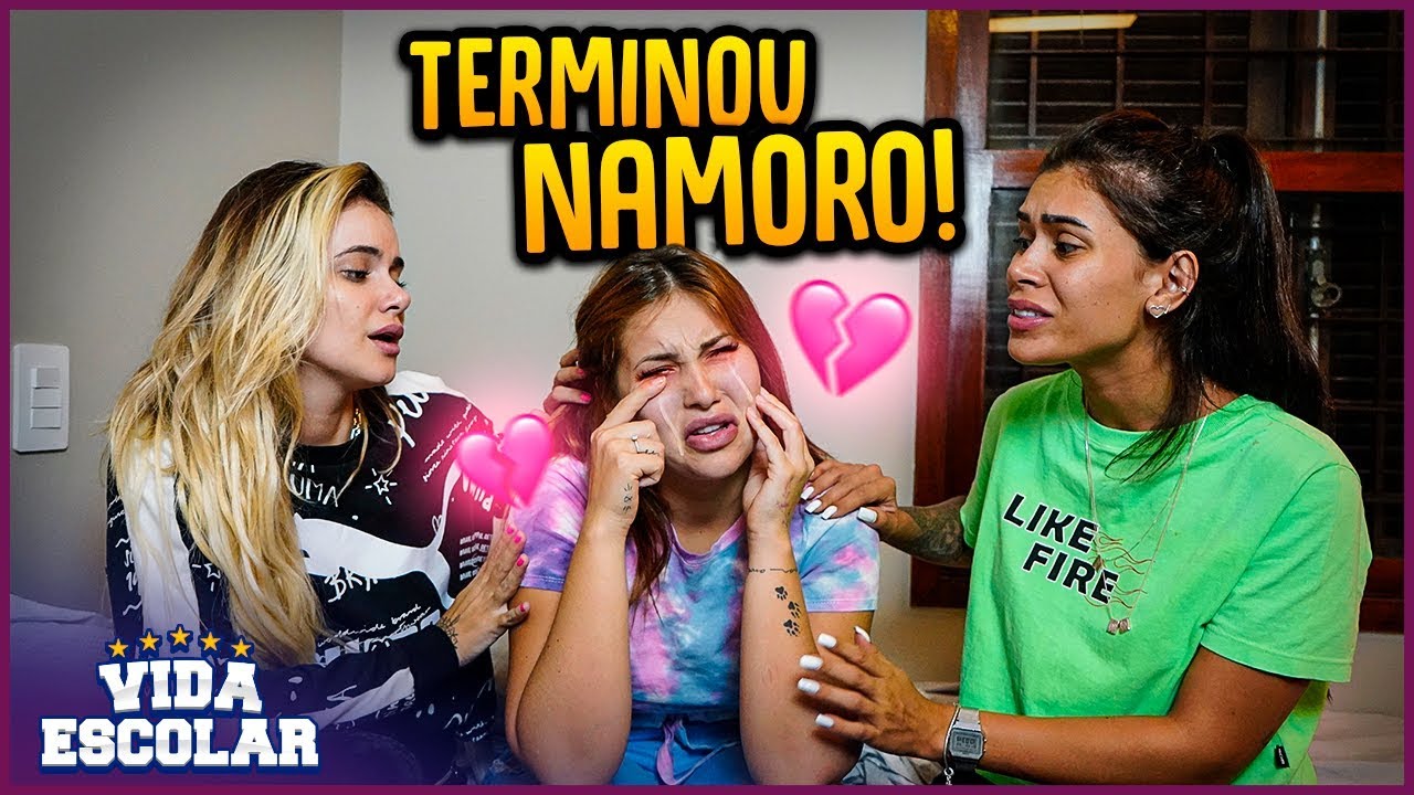 ELA TERMINOU O NAMORO E CHOROU PARA TODOS!! - VIDA ESCOLAR #12 [ REZENDE EVIL ]