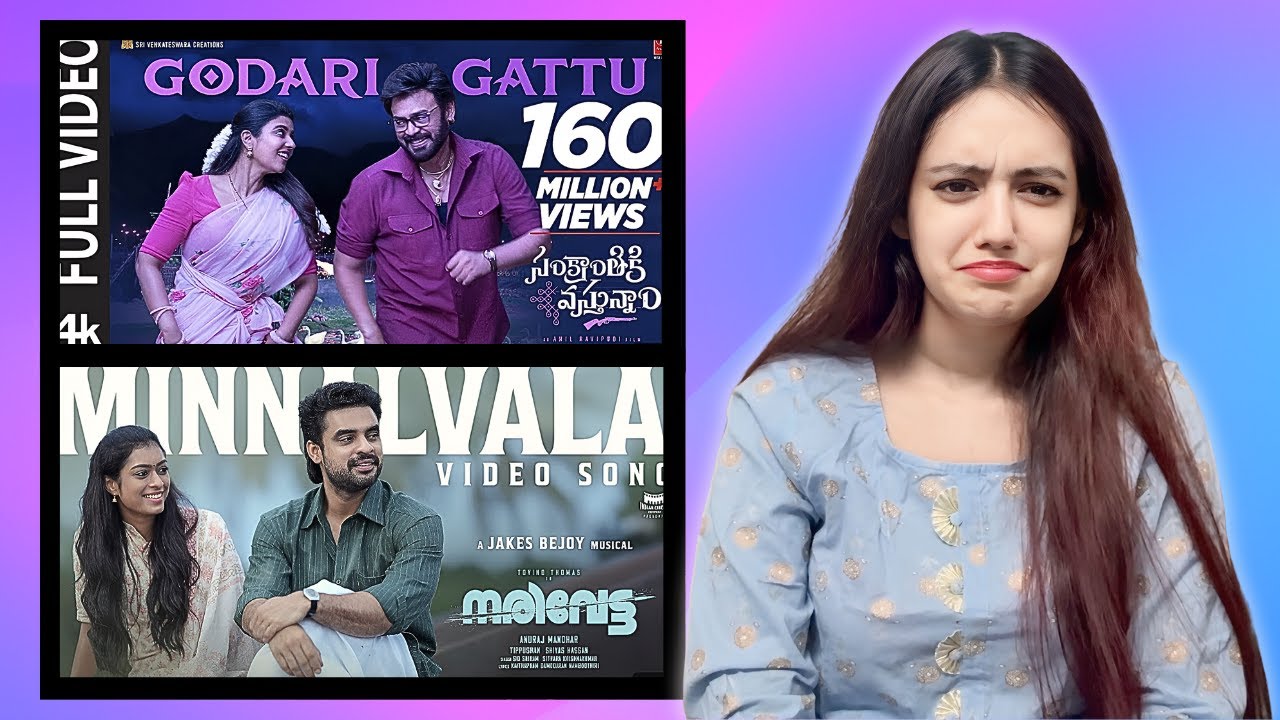 Godari Gattu & Minnalvala Song REACTION | Venkatesh, Aishwarya, Tovino Thomas