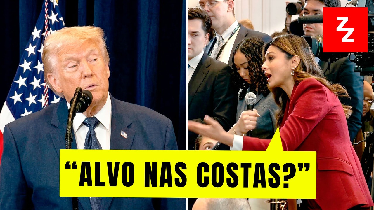 TRUMP REBATE IMPRENSA sobre conflito EUA—IRÃ e gera POLÊMICA em Washington!