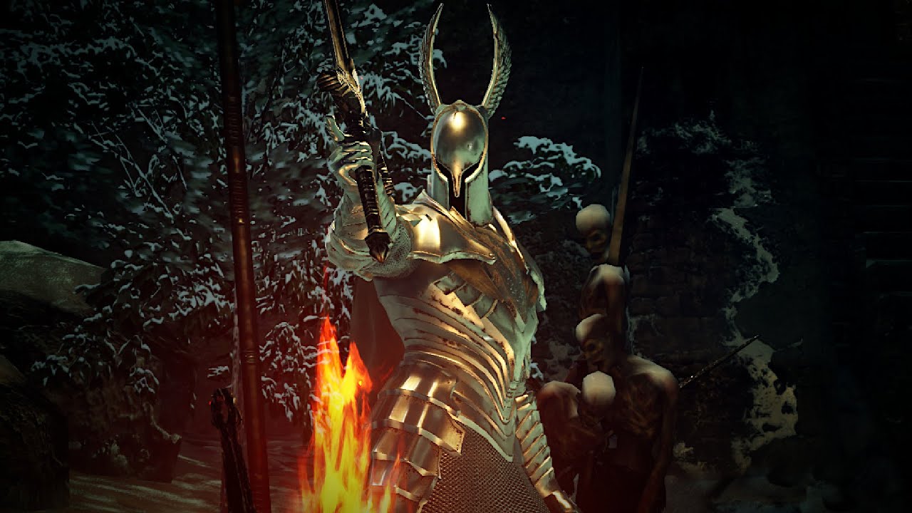 3 | INSANE Dark Souls Remastered Silver Knight Cosplay Playthrough