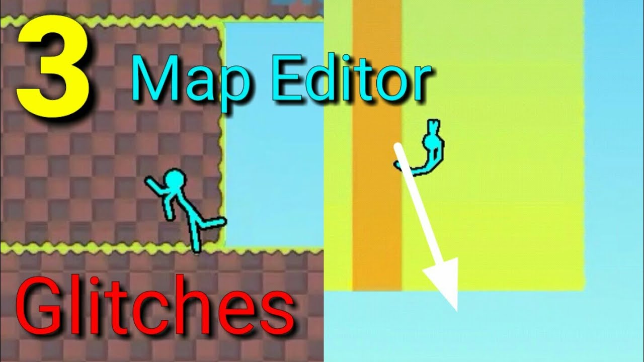3 Glitches in Supreme Duelist Stickman Map Editor | DefenDefault4