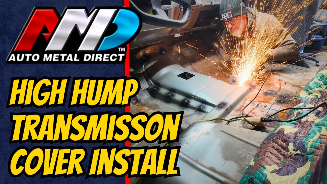 We Install Auto Metal Directs High Hump Transmission Cover For Our C10 Autocross Build