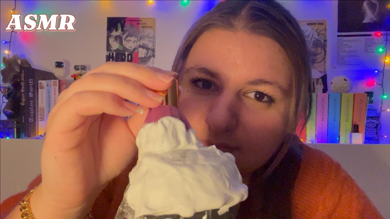 ASMR - Gel et mousse sur le micro pour t'endormir ✨