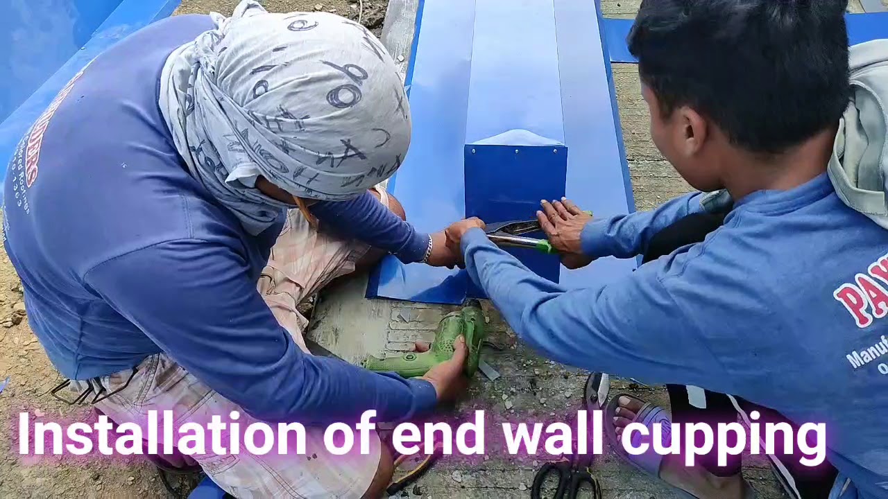 Paypa Vlog #151 Pag bend ng wall cupping or flashing