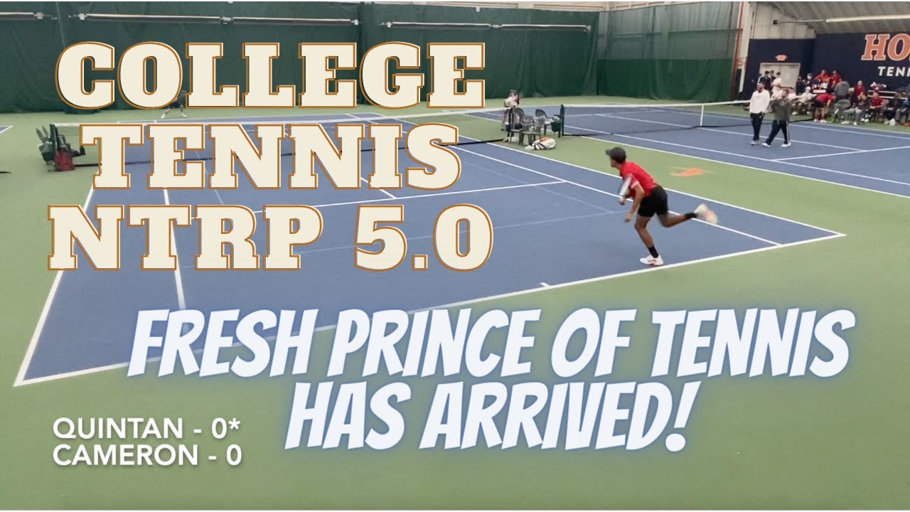 Division 2 College Tennis Highlights, #2 Singles, Hope College Vs. Davenport U. NTRP 5.0