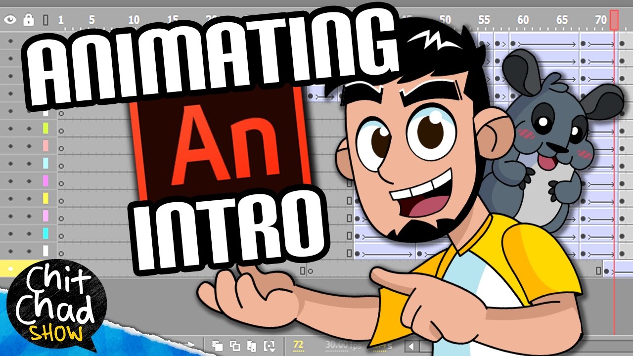 Intro in Adobe Animate & After Effects | Speed Animation