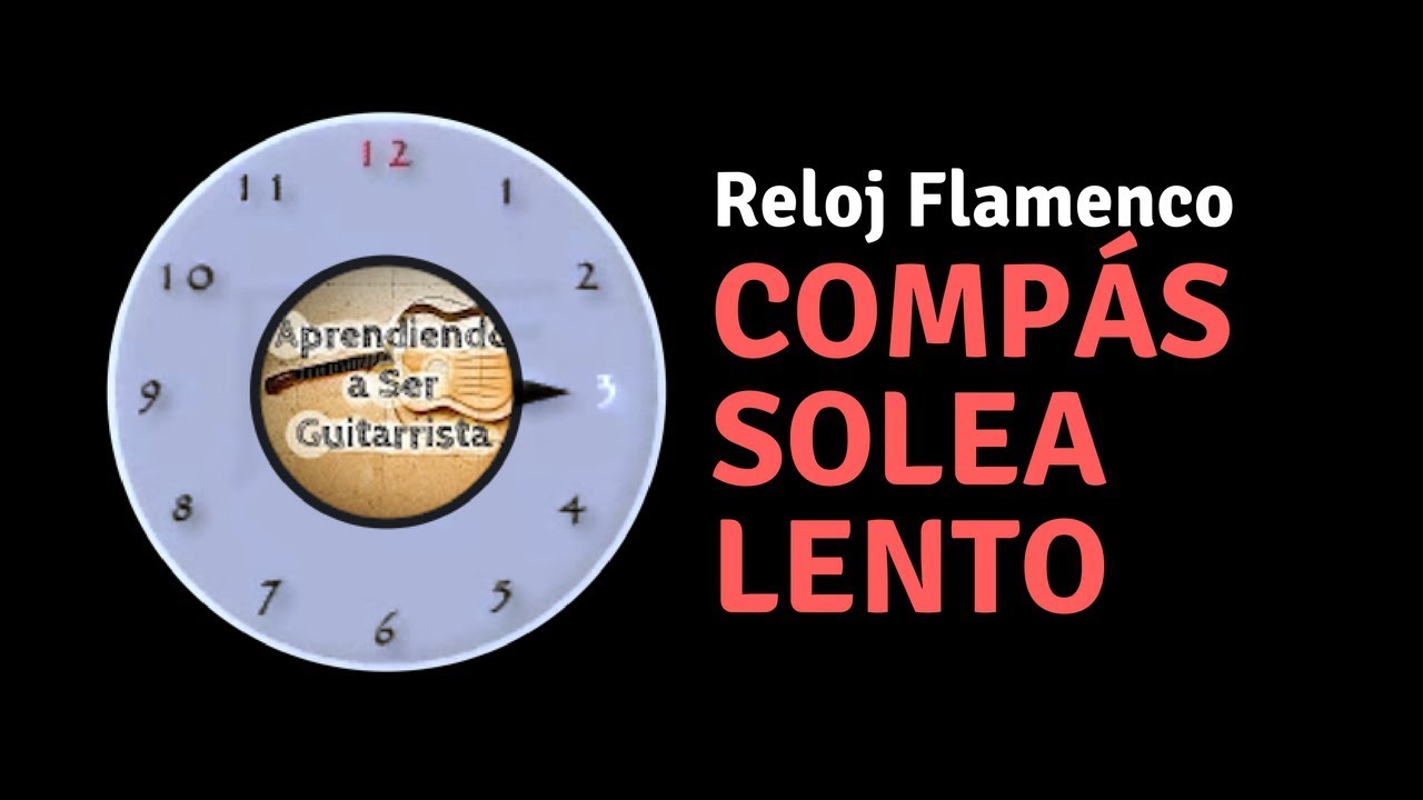 Metr&oacute;nomo Flamenco: Comp&aacute;s Sole&aacute; Lento