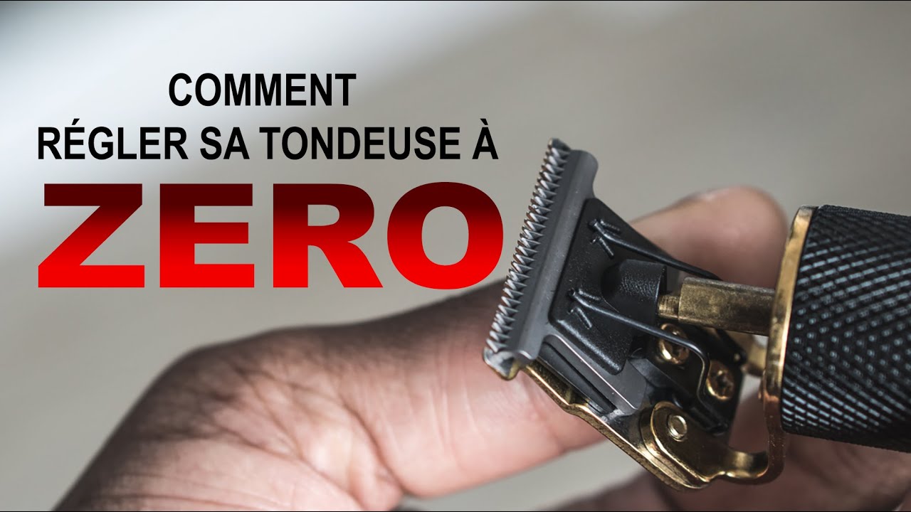 COMMENT RÉGLER SA TONDEUSE A ZÉRO (CHEAP VIRAL TRIMMER kemei 1971)