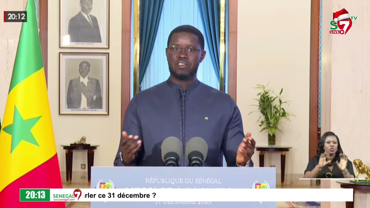 Discours à la Nation: L’intégralité du discours du President Diomaye Faye en Français