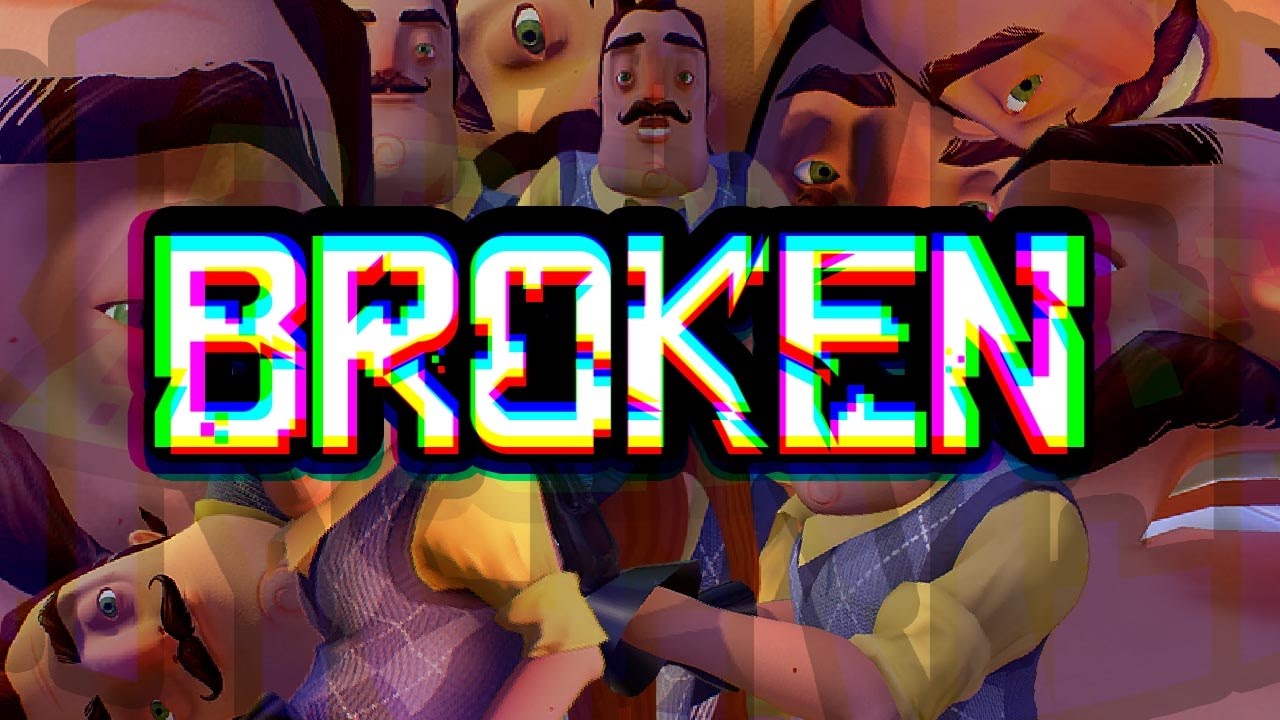 PRE-ALPHA WAS SO BROKEN \ Hello Neighbor