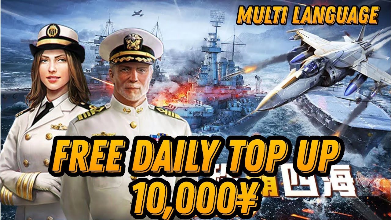 Glory Fleet English - Free Daily Top Up 10,000&yen; + Ticket Gacha & Discount 99% / X7 Game