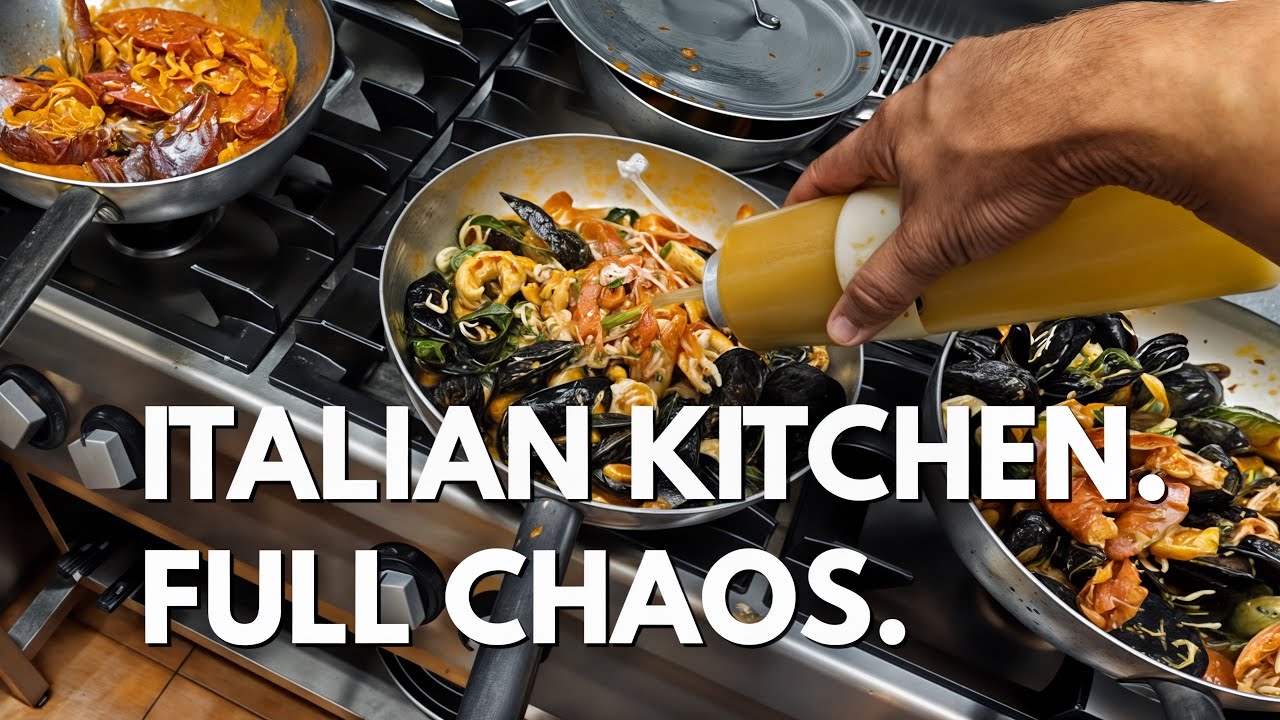 FULL CHAOS in an Italian Kitchen