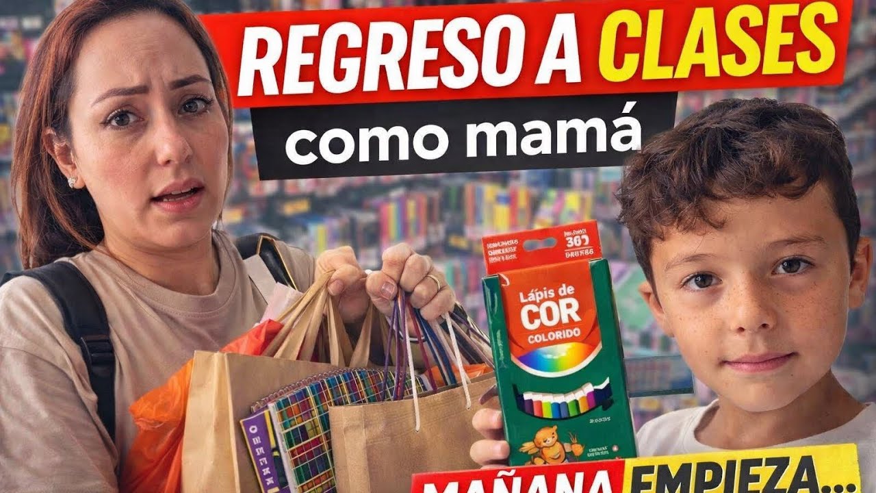 Compras de regreso a clases + rutina con mi hijo