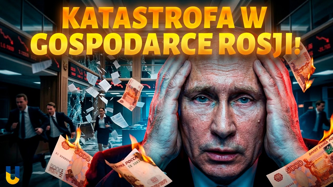 TOTALNY KRYZYS gospodarki Rosji! Rubel PADNIE. Putin ZNISZCZYŁ banki!