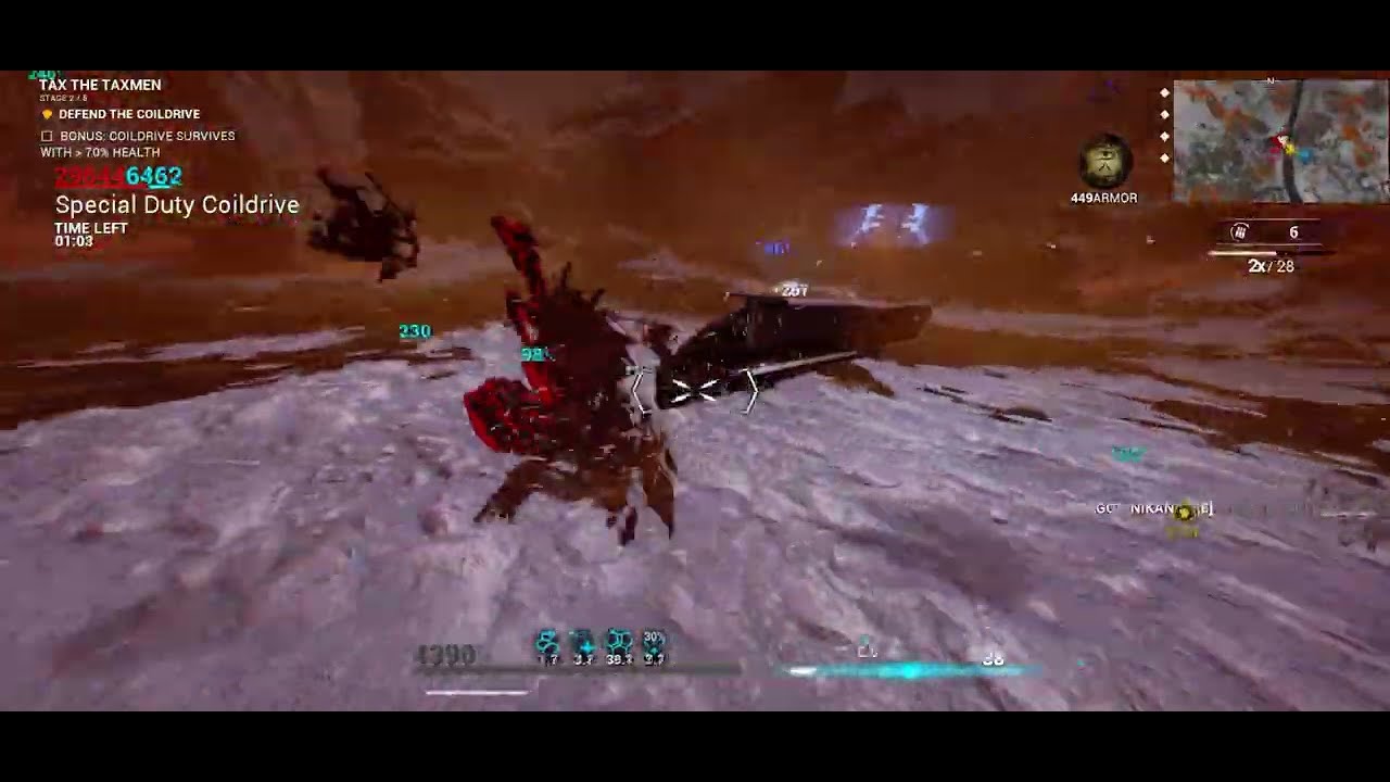 Anubis spends a day in orb vallis | Warframe (casual gameplay)