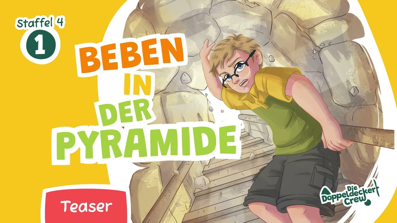 Hörspiel für Kinder | Ägypten 1: Beben in der Pyramide | Die Doppeldecker Crew (Hörbuch)