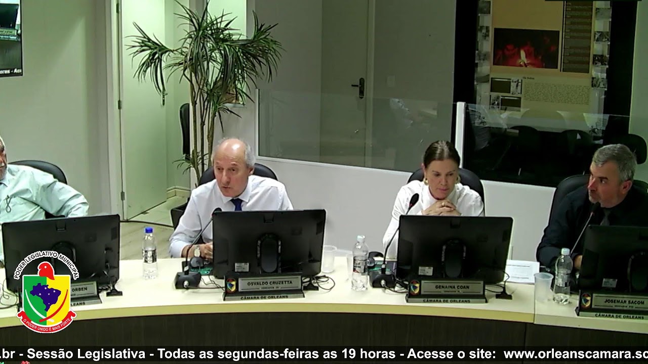 Sessão Ordinária 02/03/2026 - Câmara de Vereadores de Orleans