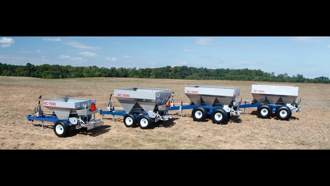 Features NC Series Fertilizer Only Spreaders