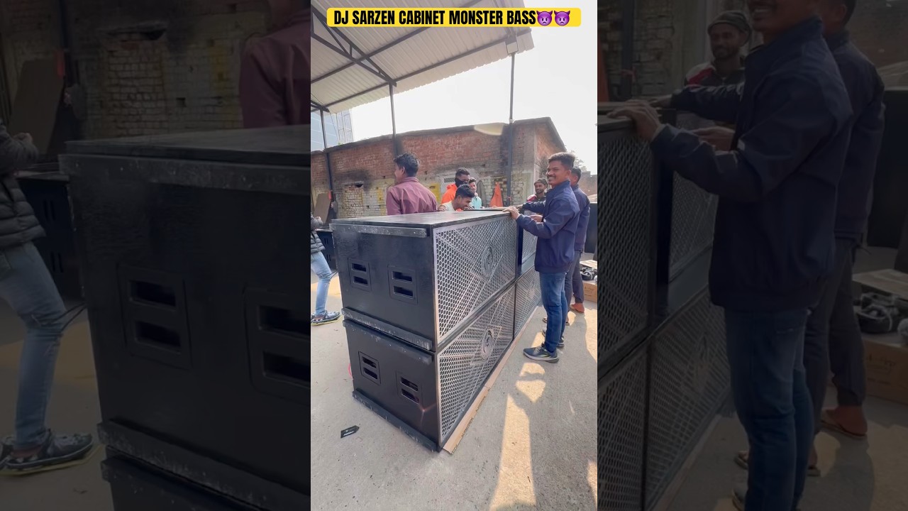 Dj Sarzen cabinet Monster bass 🔥👿📈