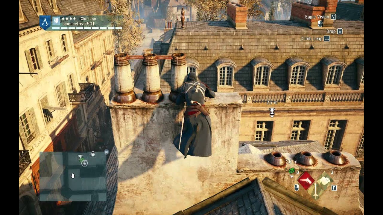 Developer View: Assassin Creed Unity Parkour 1