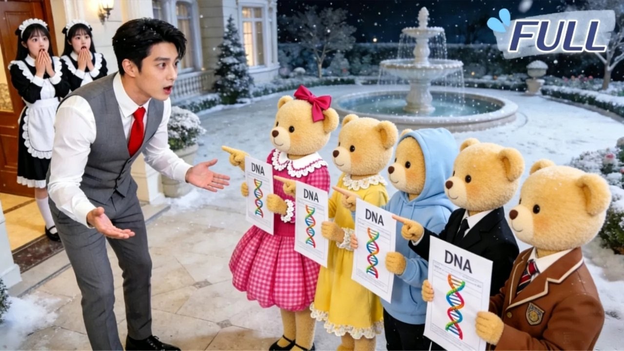 Everyone mocked infertile CEO,but quintuplets with DNA tests said, 'Bad Daddy, take responsibility!'