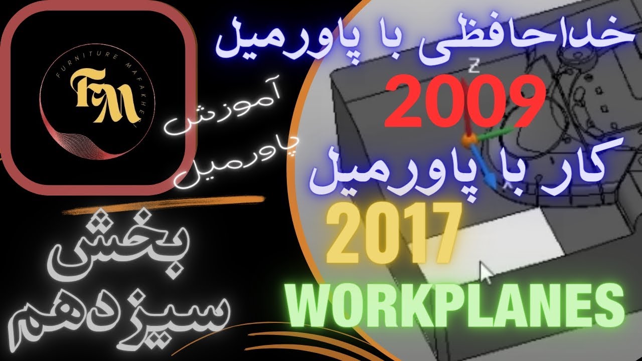 آموزش پاورمیل_بخش سیزدهم_مبحث مهم *Workplanes*