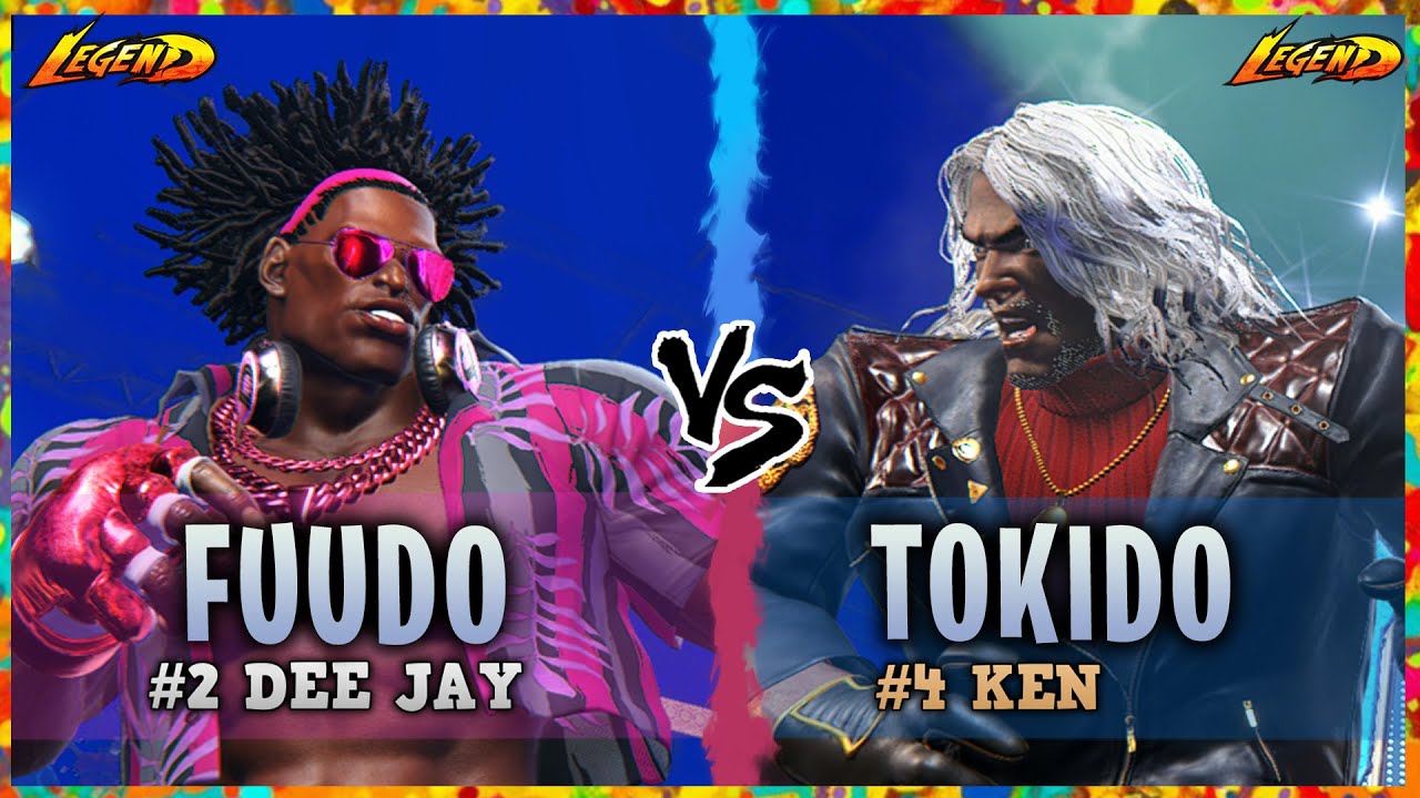 SF6 S2 ▰ Ranked #2 Dee Jay ( Fuudo ) Vs. Ranked #4 Ken ( Tokido ) 『Street Fighter 6』
