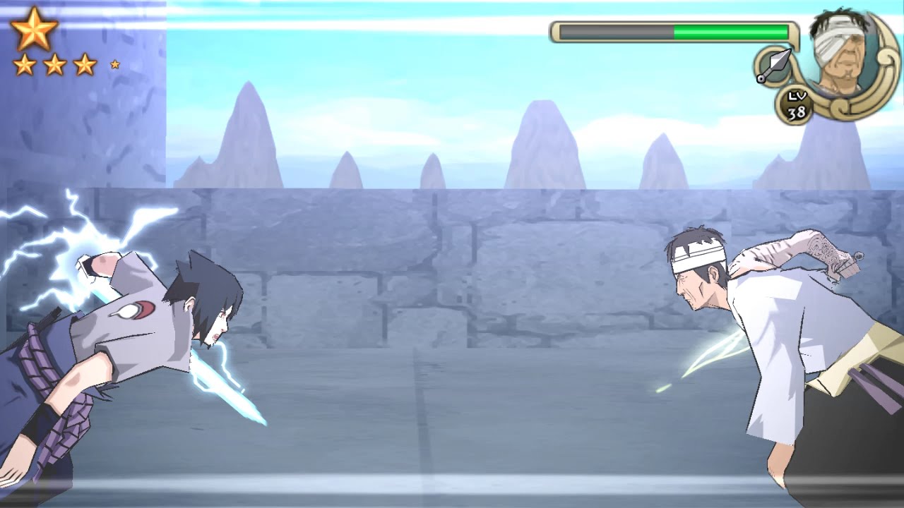 Naruto Shippuden Ultimate Ninja Impact Walkthrough Part 51 Sasuke vs Danzo Boss Battle (60 FPS)