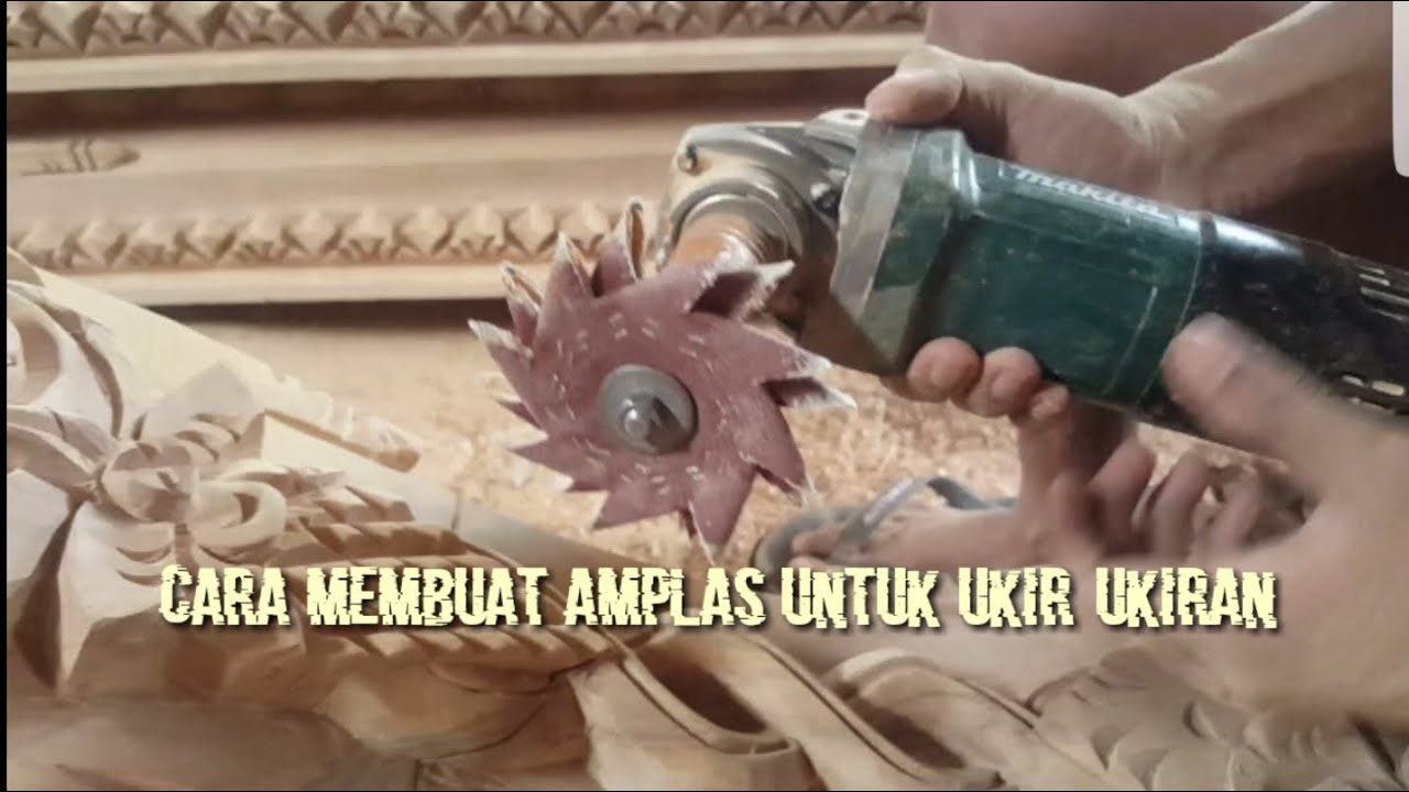 cara membuat amplas untuk ukir ukiran